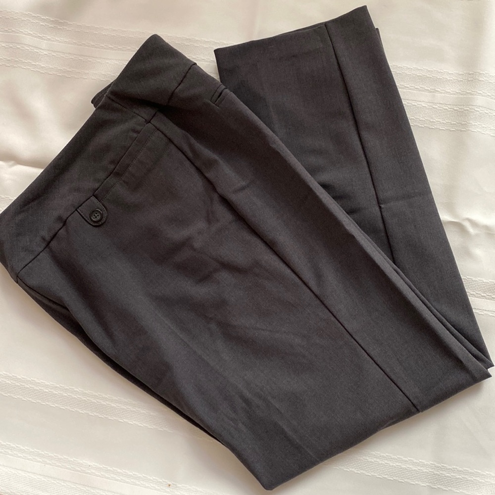 Dress Barn Heather Gray Trousers
